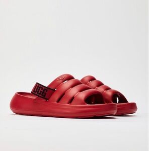 UGG  Red Sport Yeah Sandals